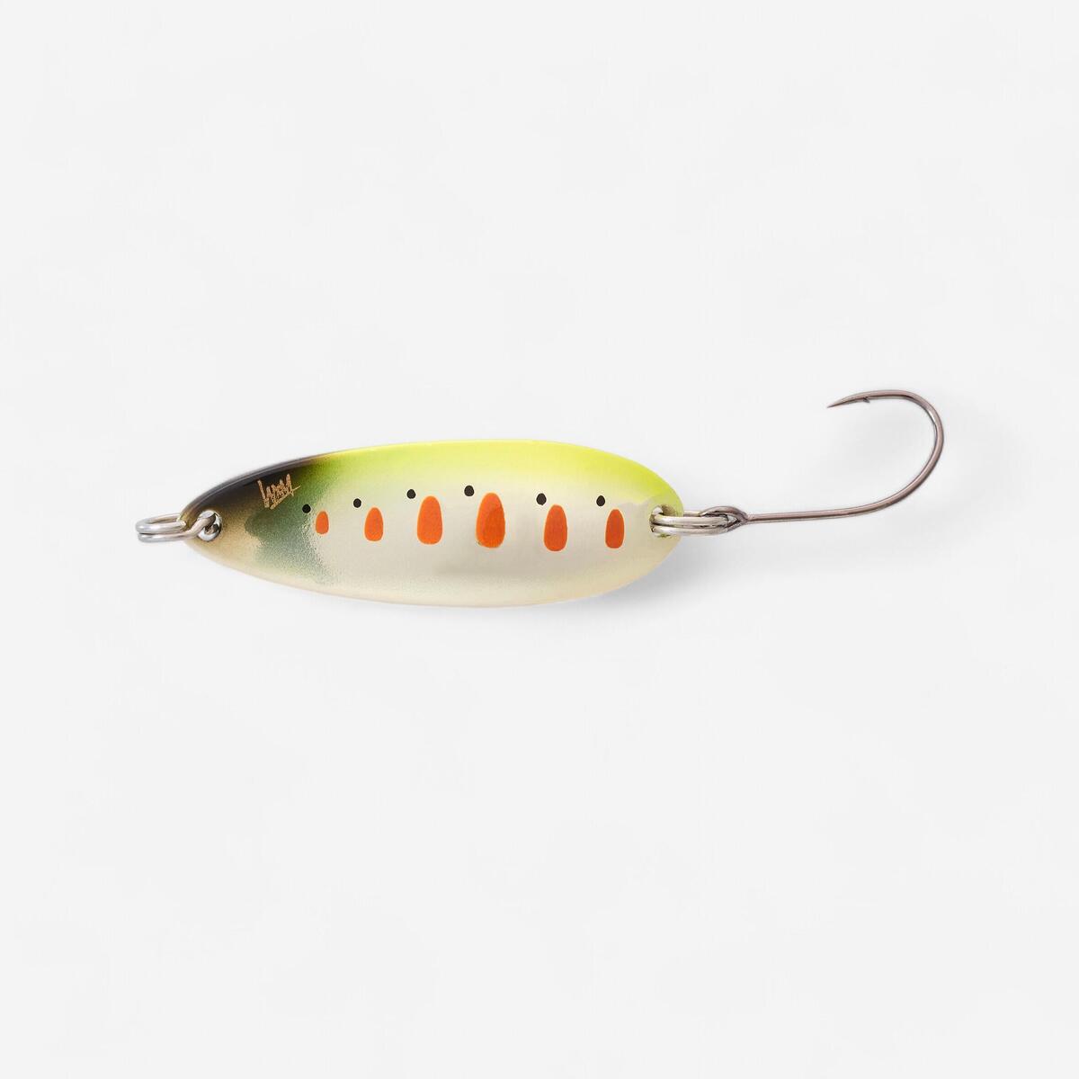 MICRO CUILLER ONDULANTE TRUITE KEA MCO 3,6CM 4,2GR YAMAME FLUO