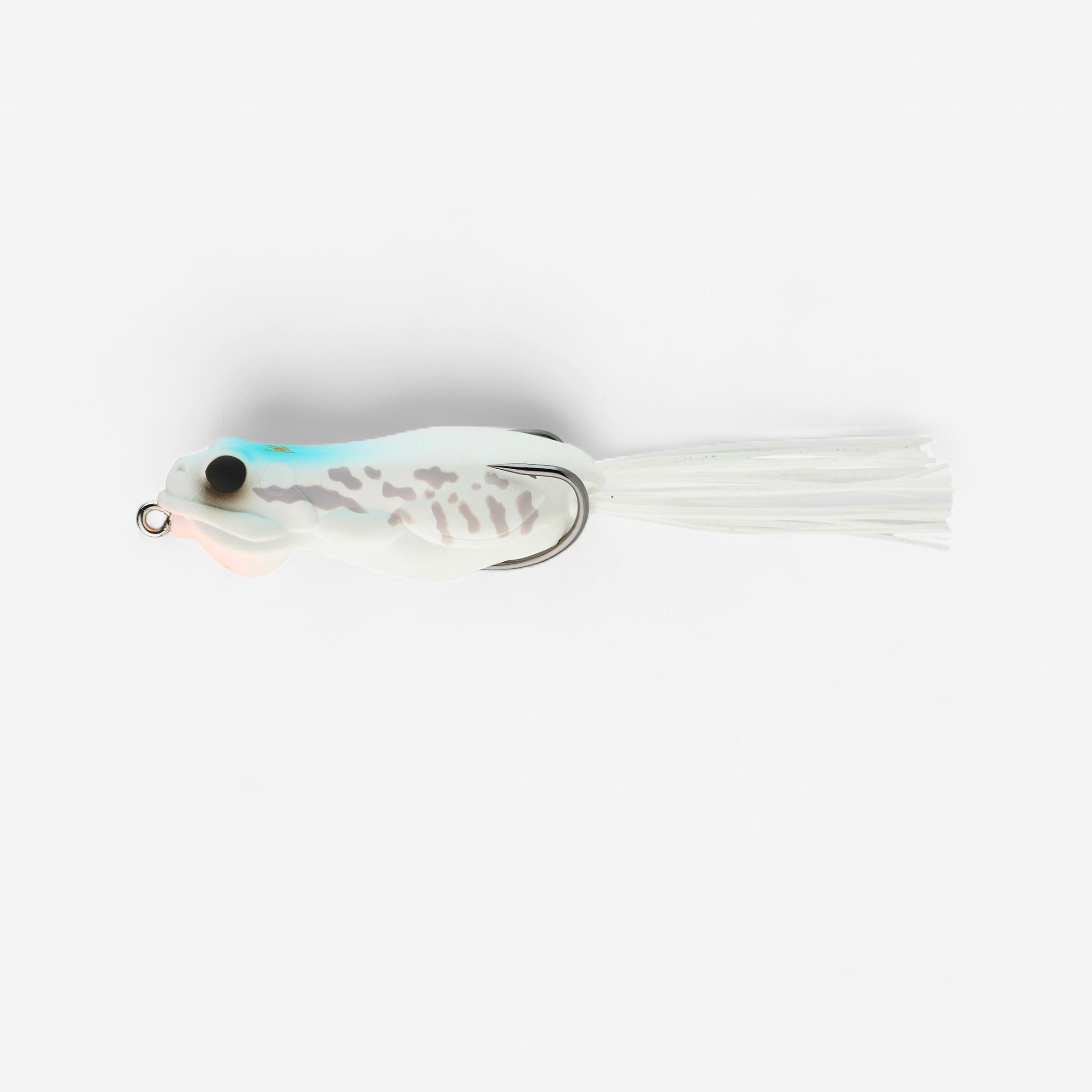 Leurre de pêche grenouille 60 – blanc - CAPERLAN