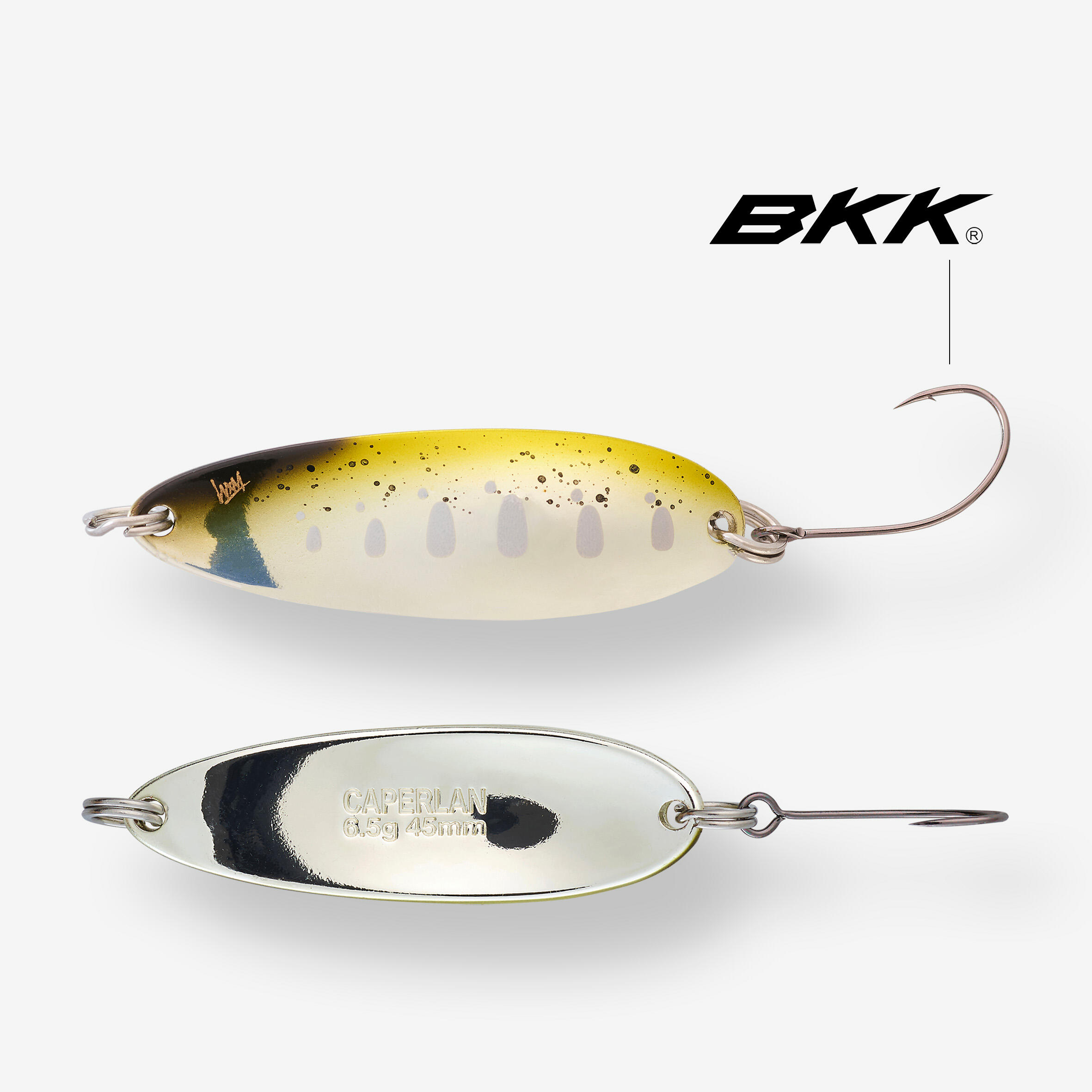 Micro Undulating Trout Spoon - KEA MCO 4.5 cm 6.5 g (1 3/4", 1/5 oz.) Yamame - CAPERLAN