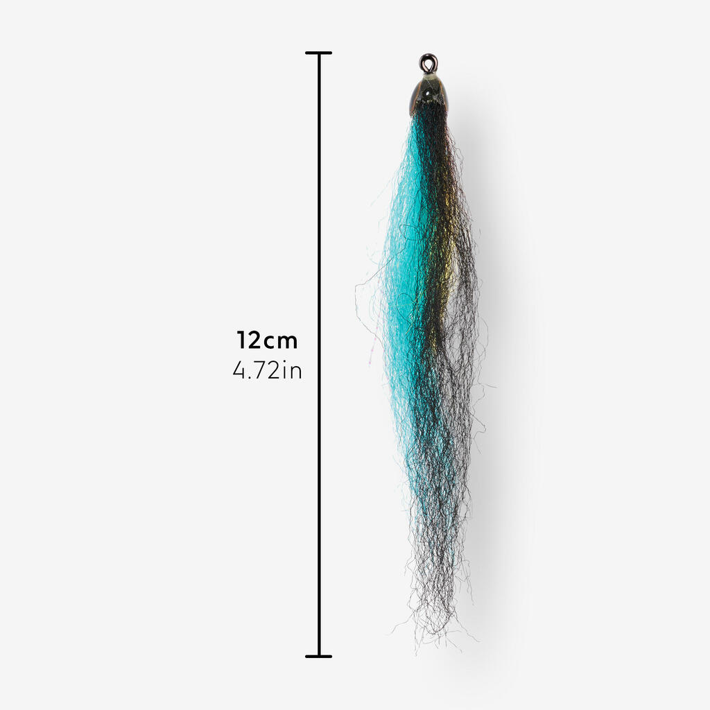 Swimbait Streamer - Predator HRK-61 blaue Kiemen 