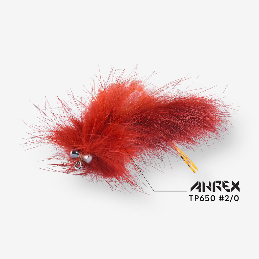 Predator Fish Streamer Crayfish - Predator HRK62 - Rusty Brown