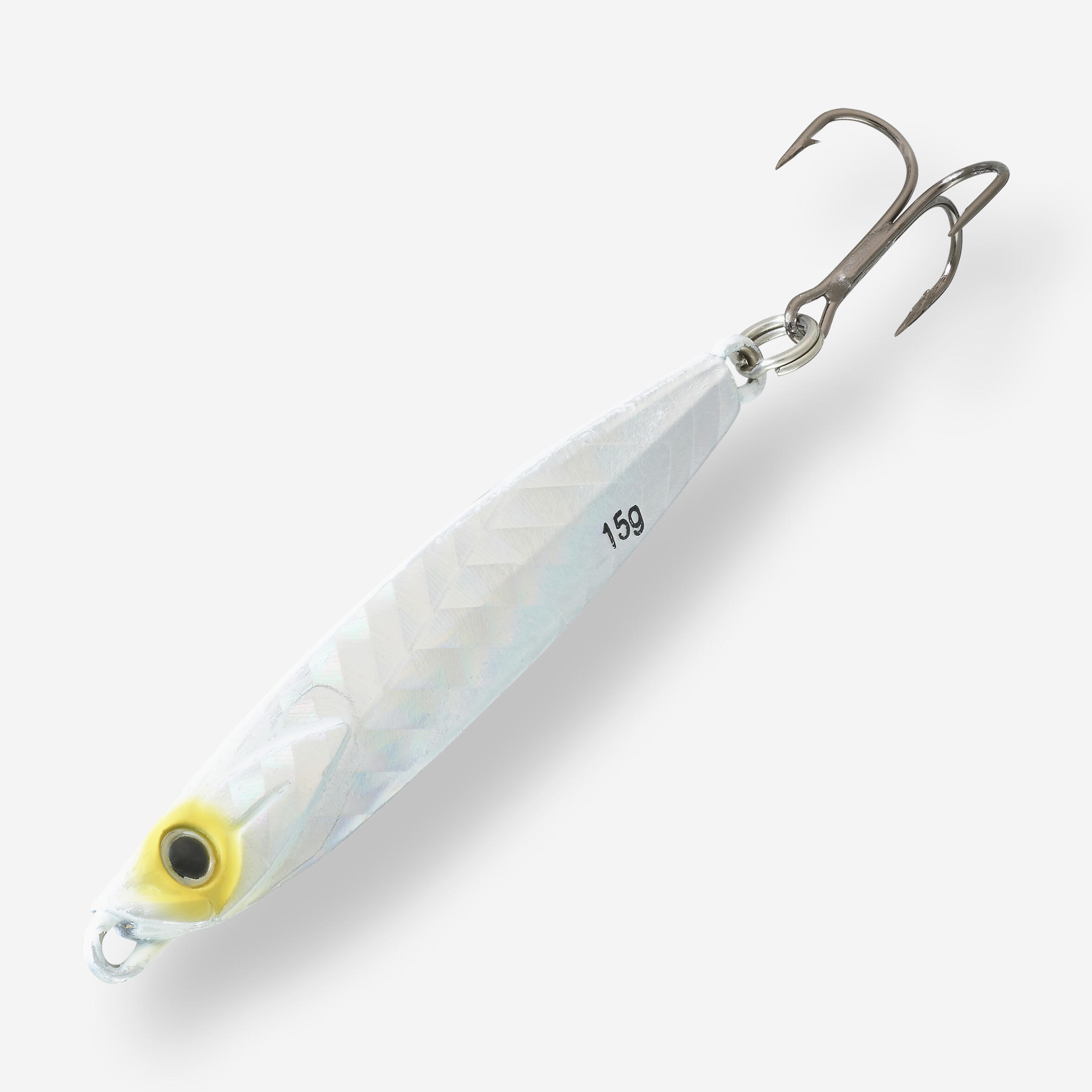 CAPERLAN Casting Jig pilker Biastos FW biely 5 g · záber 3