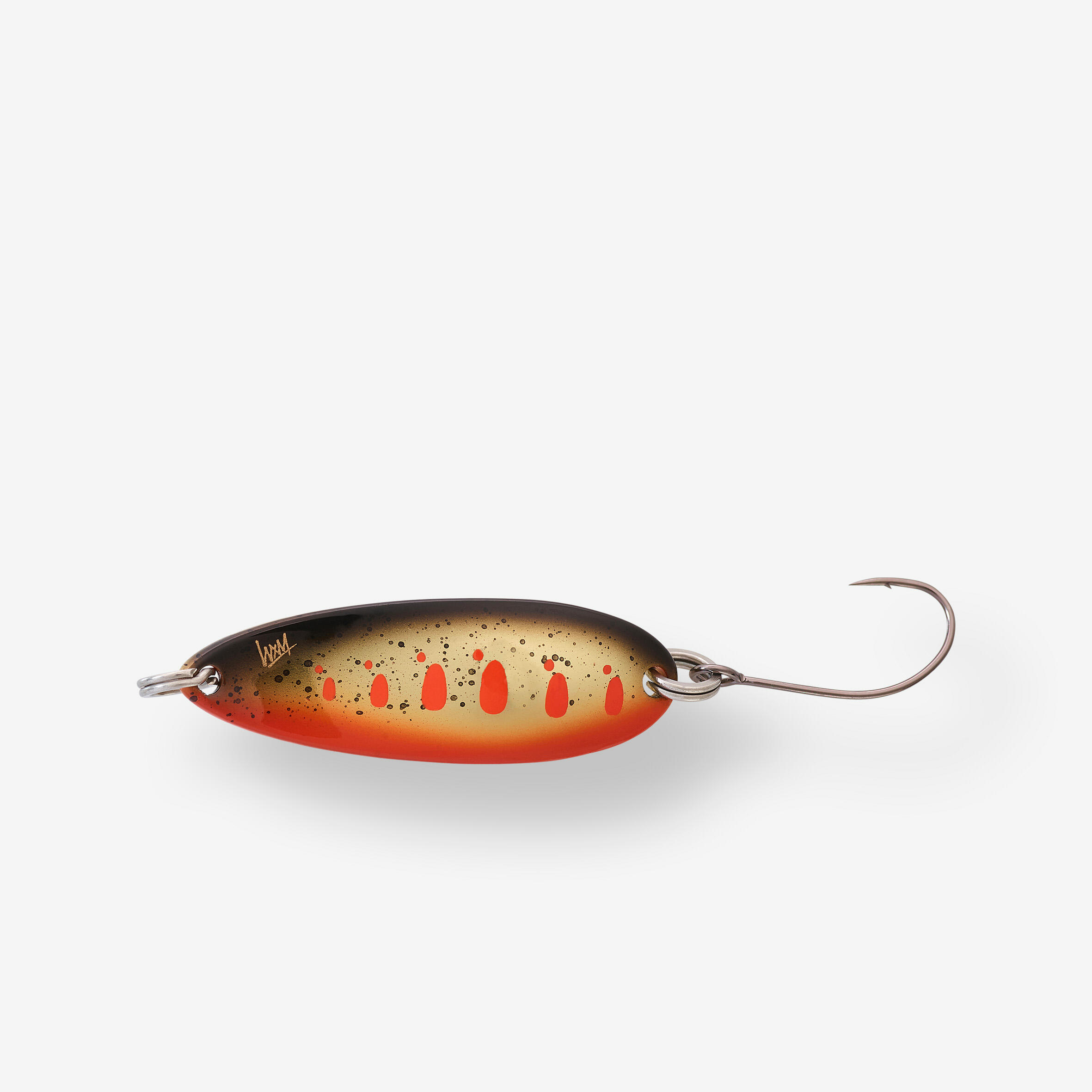 Caperlan - Micro Cuiller Ondulante Truite Kea Mco 3,6cm 4,2gr Yamame Orange - Leurre Métallique - Peche - Jaune-noir-orange - Taille Unique - Decathlon