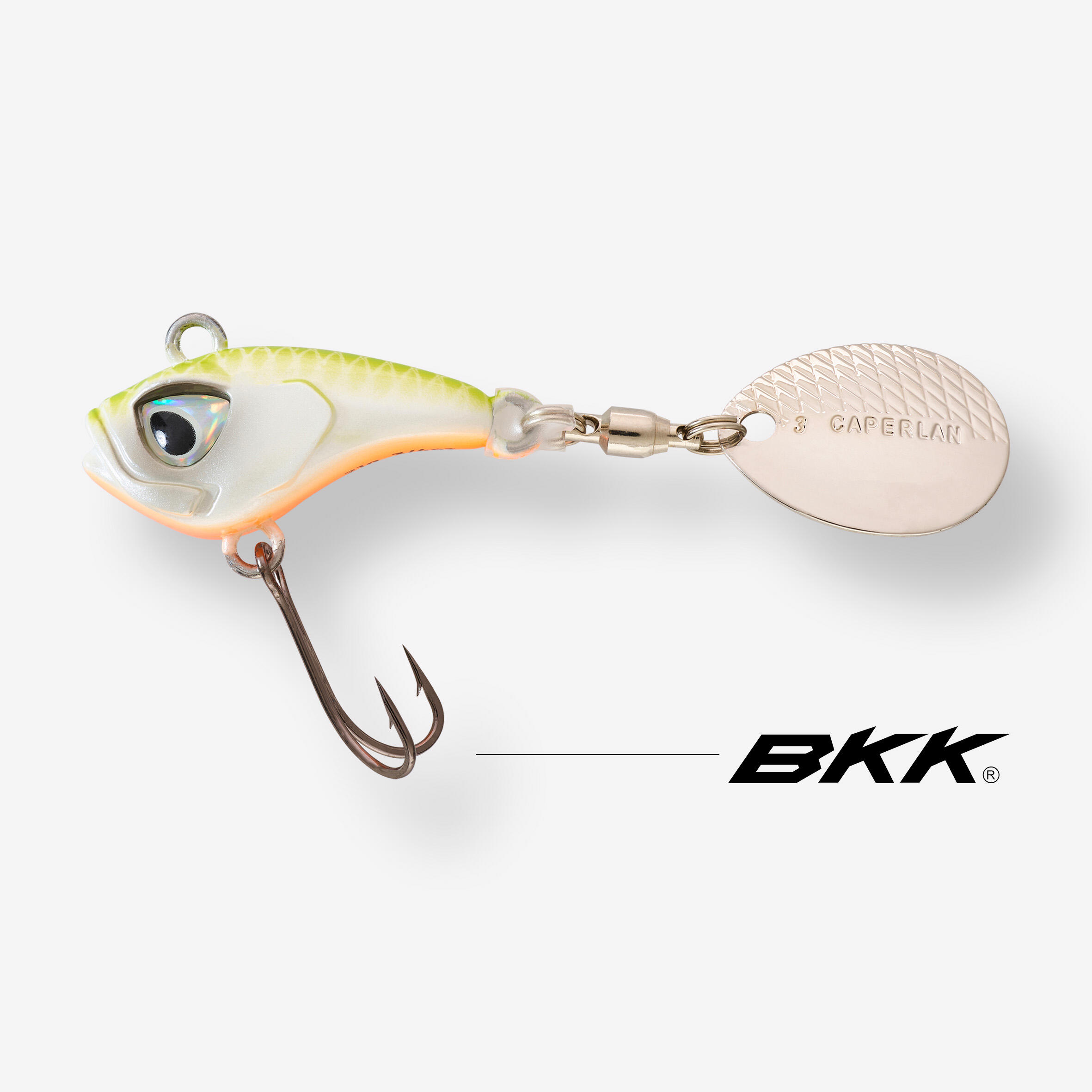 Fishing Spintail Lure - Waka White - CAPERLAN