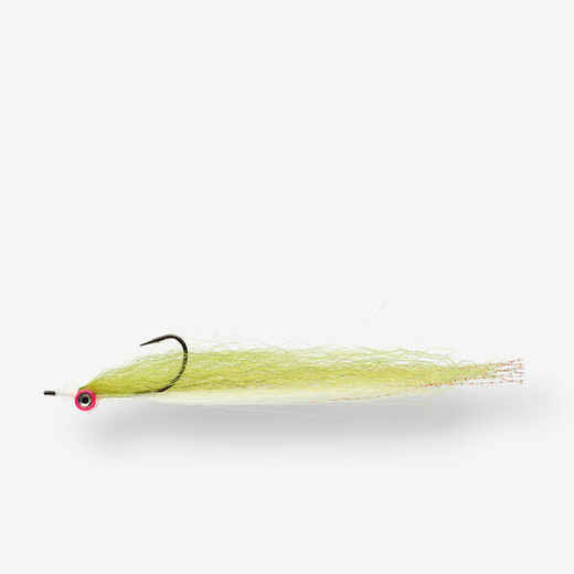 Predator Fish Streamer - Predator HRK60 - White/Chartreuse