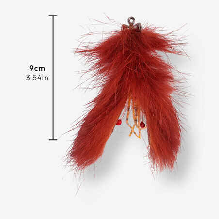 Predator Fish Streamer Crayfish - Predator HRK62 - Rusty Brown