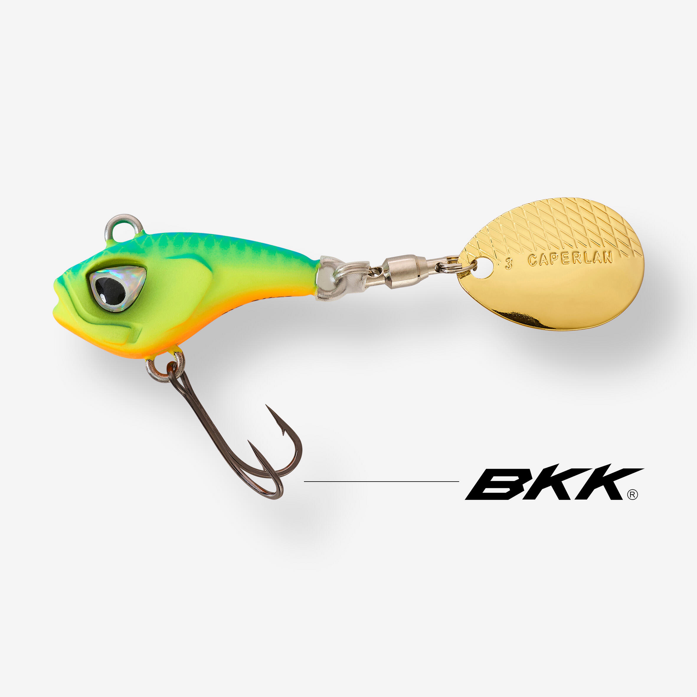 AMOSTRA DE PESCA SPINTAIL WAKA BACK AZUL/CHART 4/7