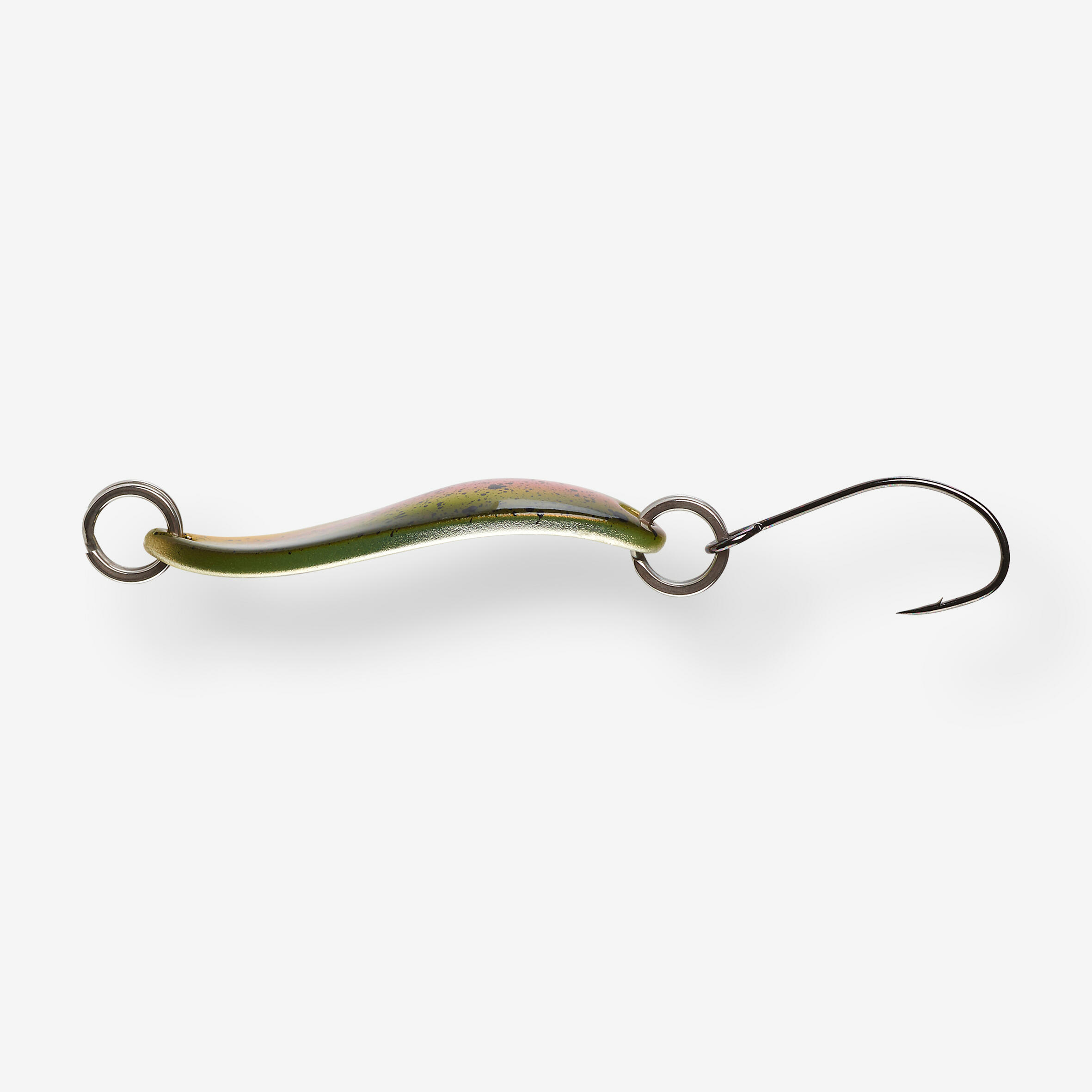 MICRO CUILLER ONDULANTE TRUITE KEA MCO 3,2CM 3,5GR ARC EN CIEL 4/9