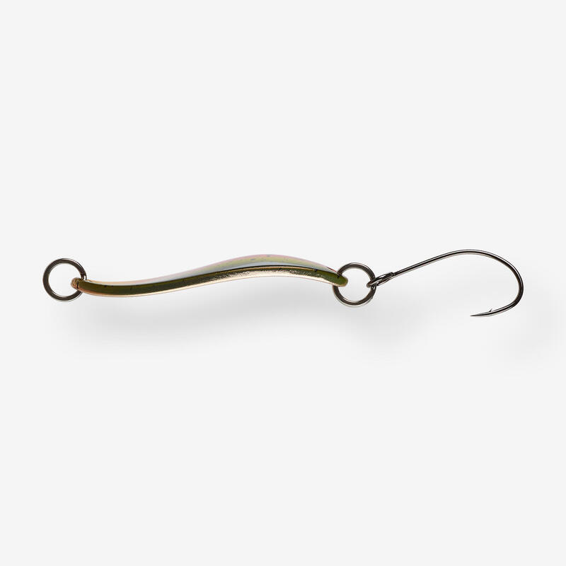 MICRO CUILLER ONDULANTE TRUITE KEA MCO 3,6CM 4,2GR ARC EN CIEL