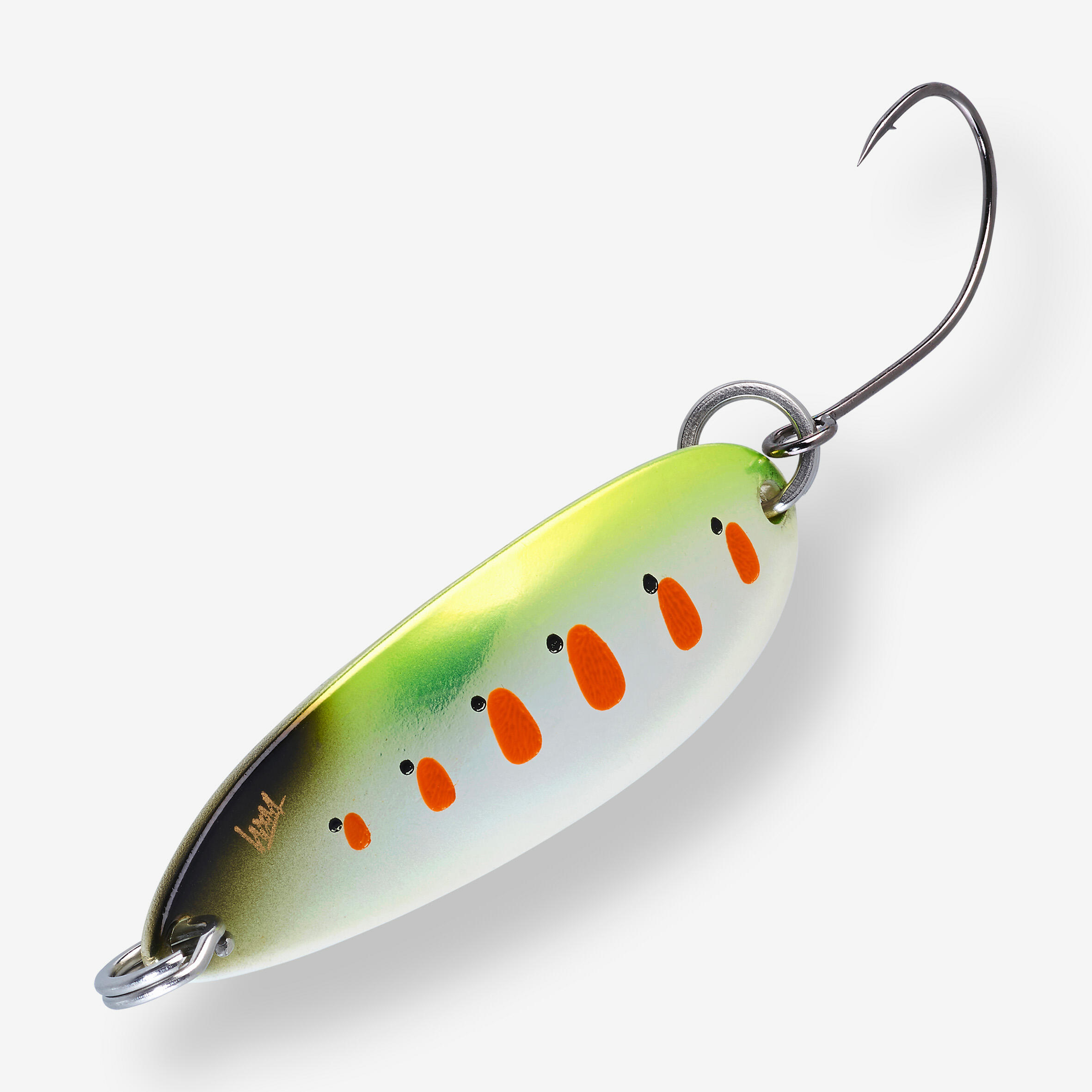 Golvende microlepel voor forelvissen KEA MCO 4 cm 5 g Yamame fluo 2/10