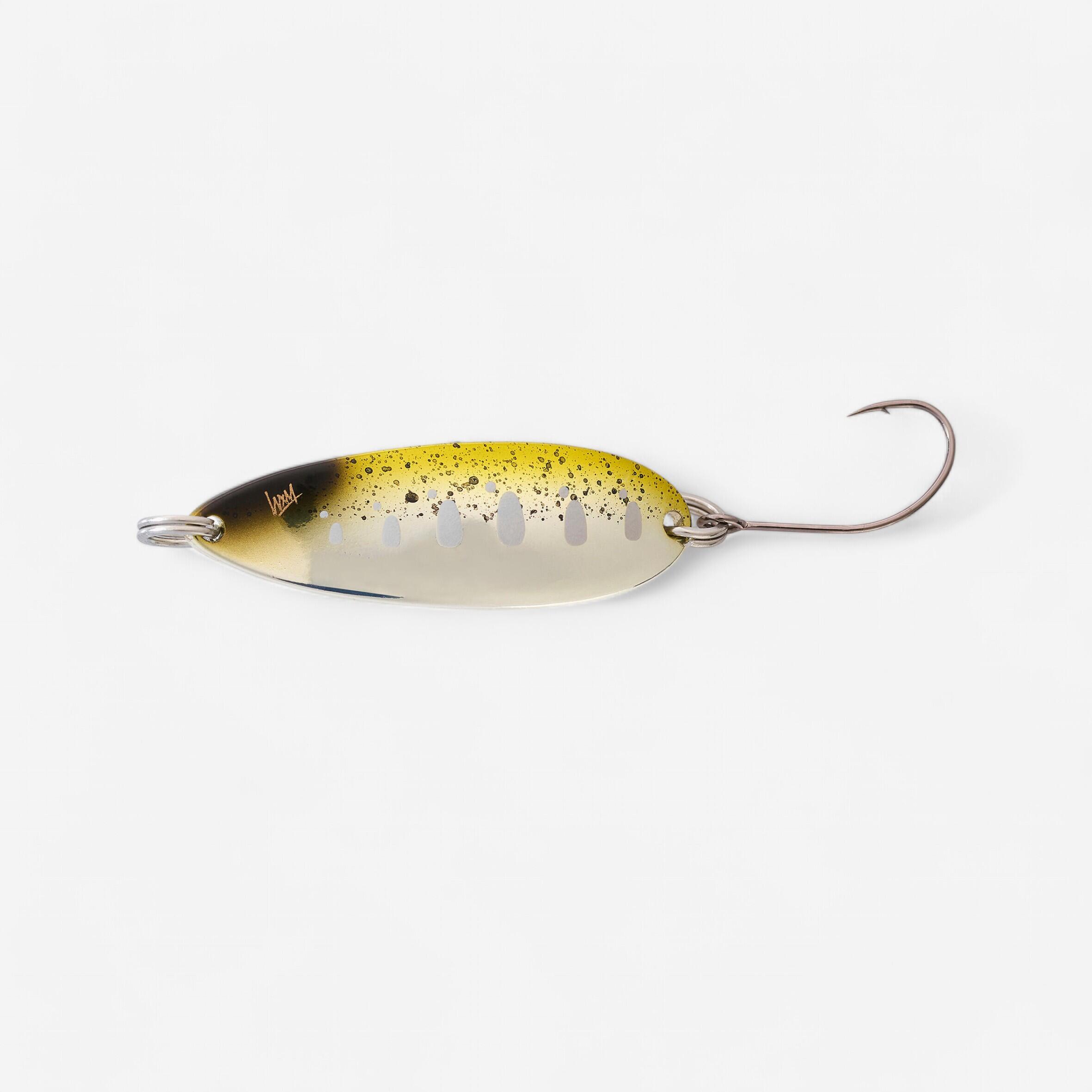 Caperlan - Micro Cuiller Ondulante Truite Kea Mco 4cm 5gr Yamame - Leurre Métallique - Peche - Gris-vert - Taille Unique - Decathlon