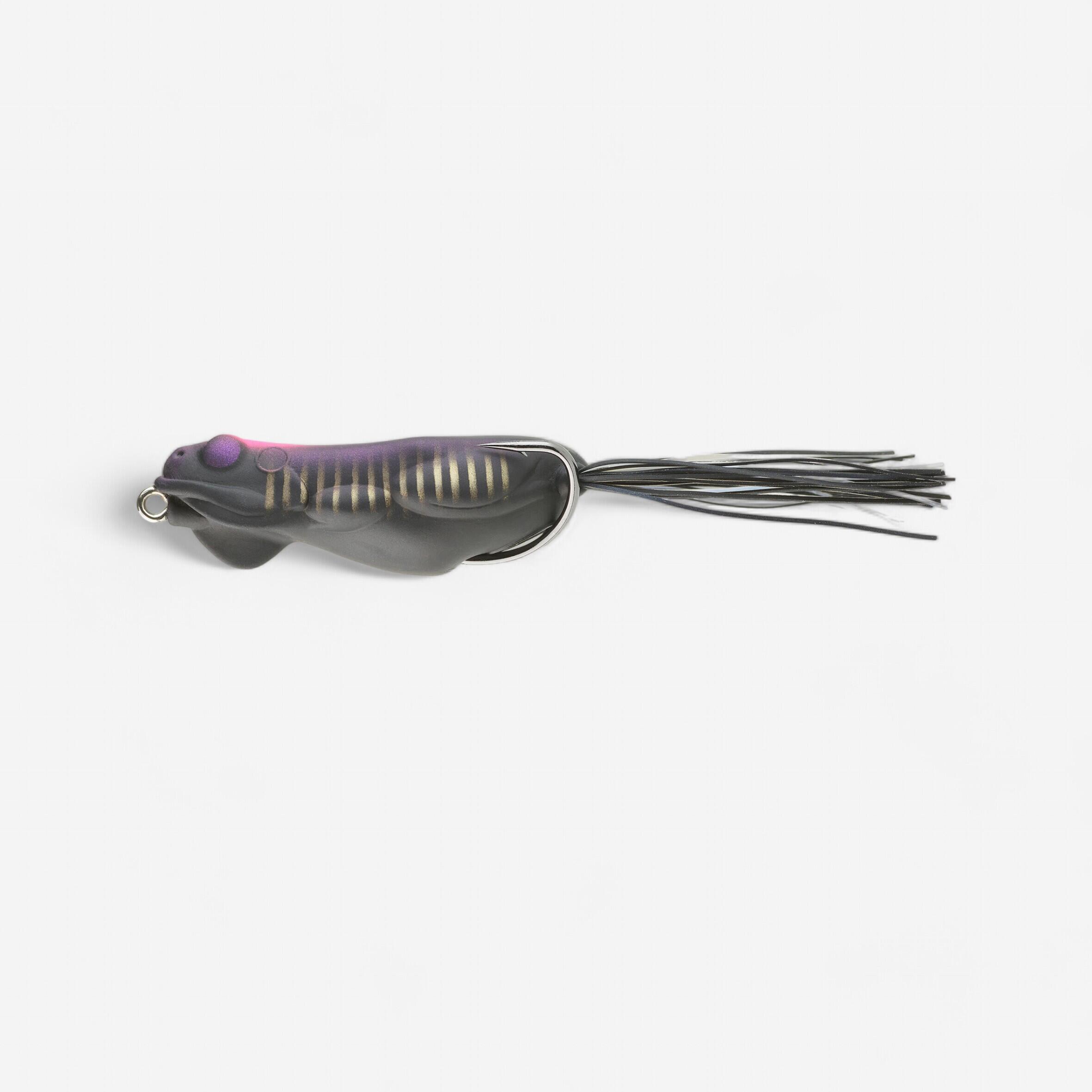 Caperlan - Grenouille Frog Frg 60 Noire - Leurre Souple - Peche - Noir - Taille Unique - Decathlon