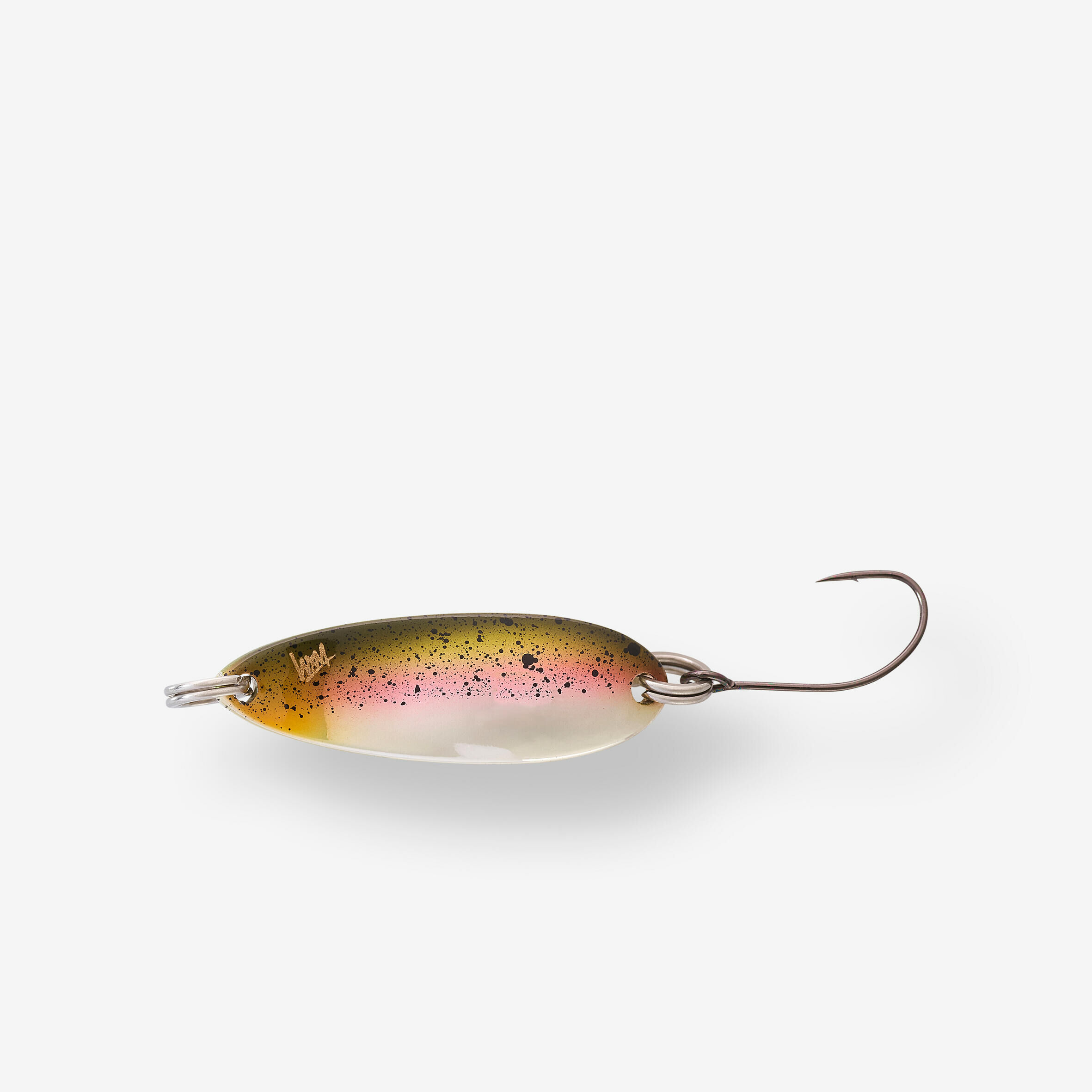 CAPERLAN MICRO UNDULATING TROUT SPOON KEA MCO 3.2 CM 3.5 G RAINBOW