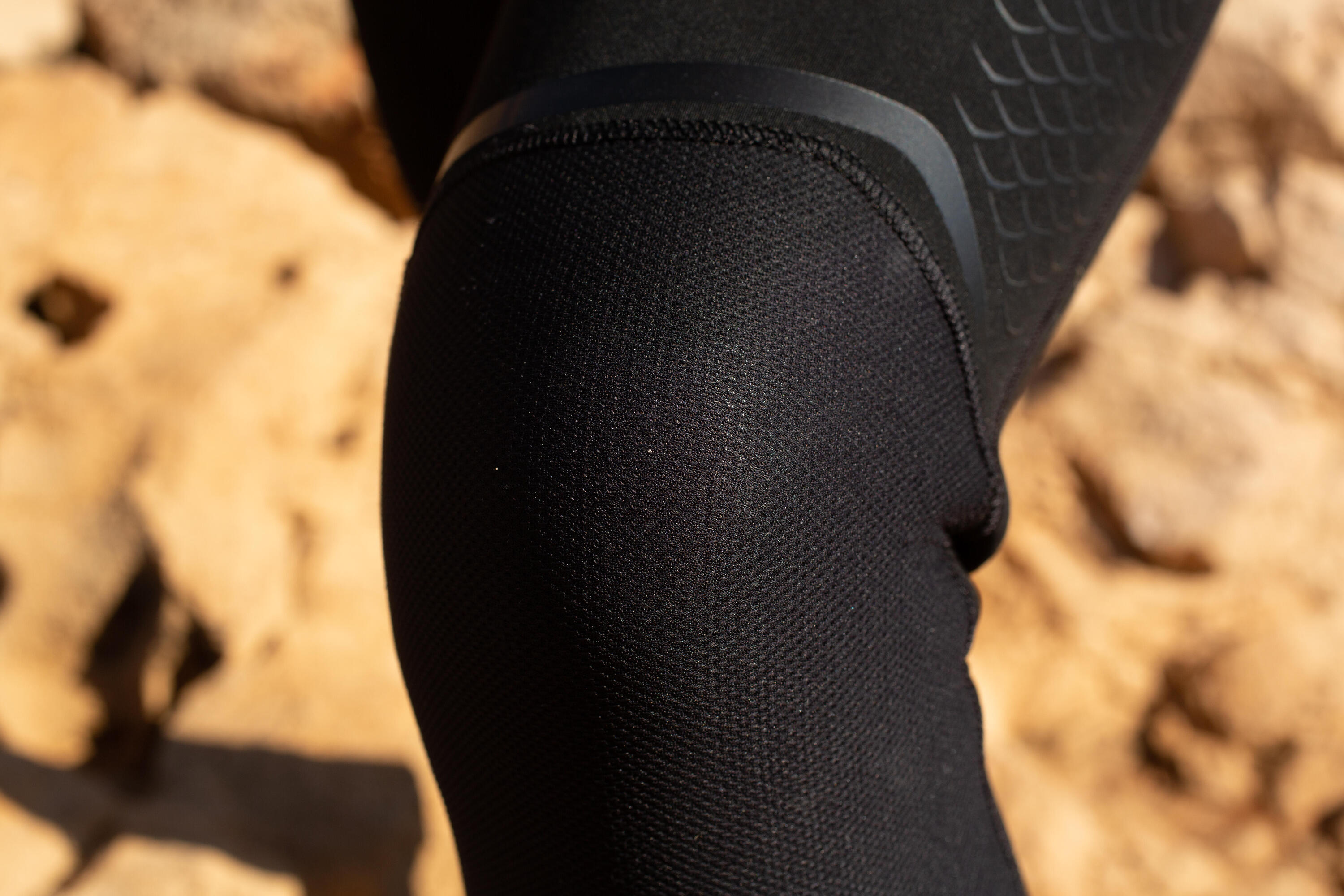 Pantalon chasse sous-marine Néoprène refendu 7mm homme, SPF 900 noir 9/11
