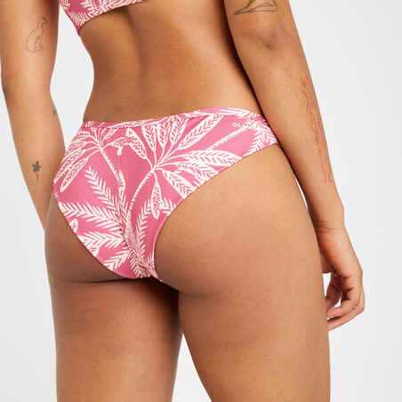 Moteriškos tekstūruotos „Tanga“ tipo maudymosi kelnaitės „Lulu Palmer“, rožinės