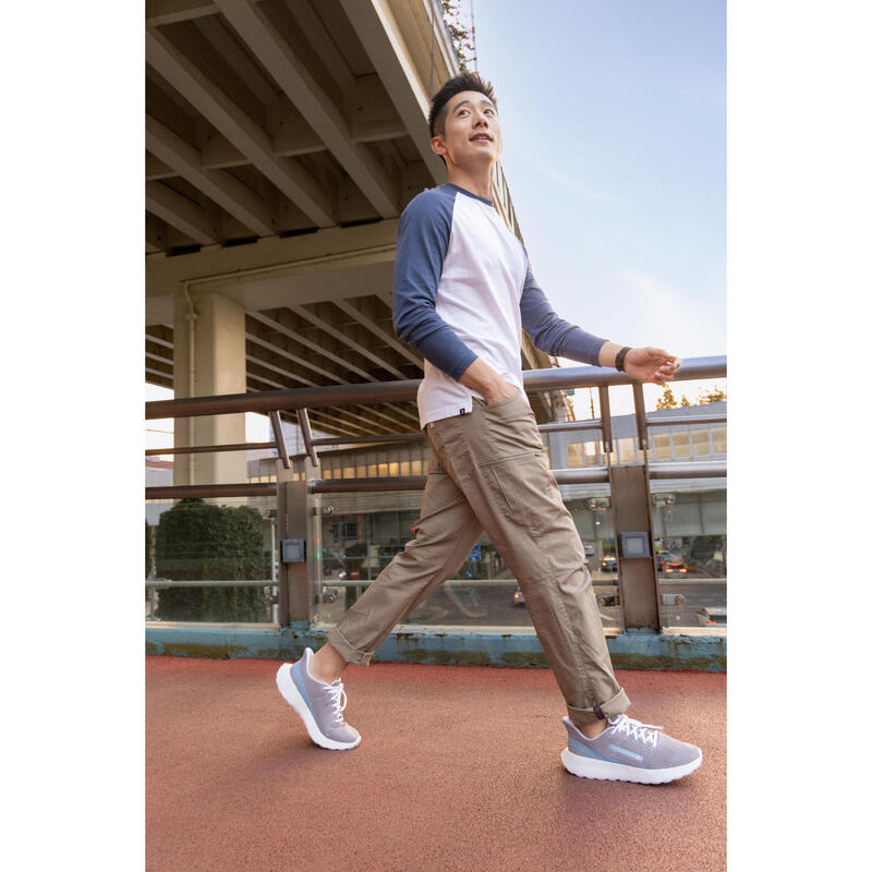 Heren sneakers KLNJ BE FRESH grijs blauw