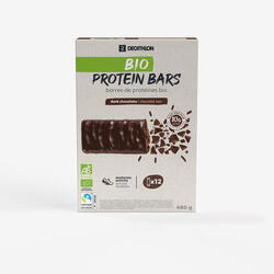 Bio eiwitreep met chocolade x12