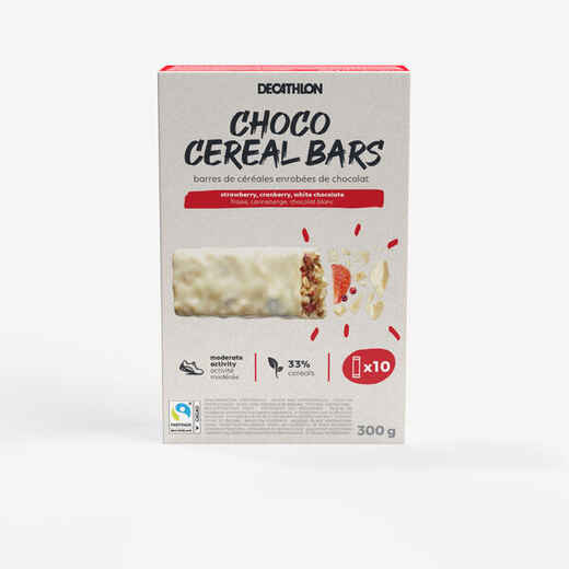 Coated Cereal Bar X10 - coconut