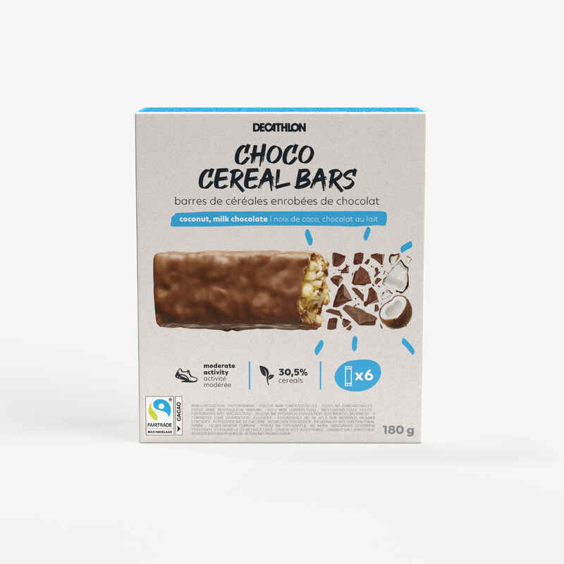 Coated Cereal Bar X6 - coconut