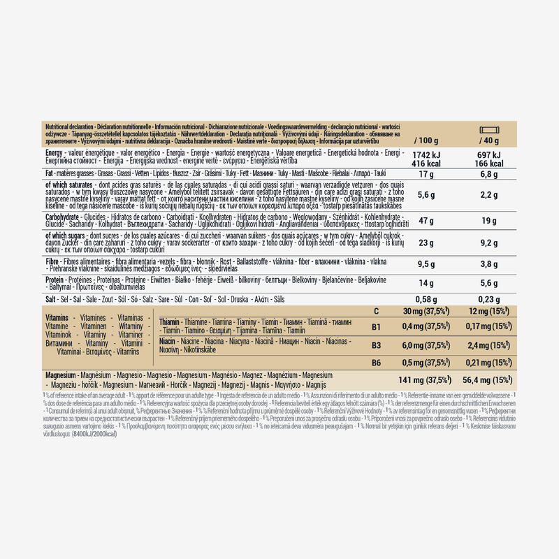 Frühstücksriegel Mandel glutenfrei 6 × 40 g