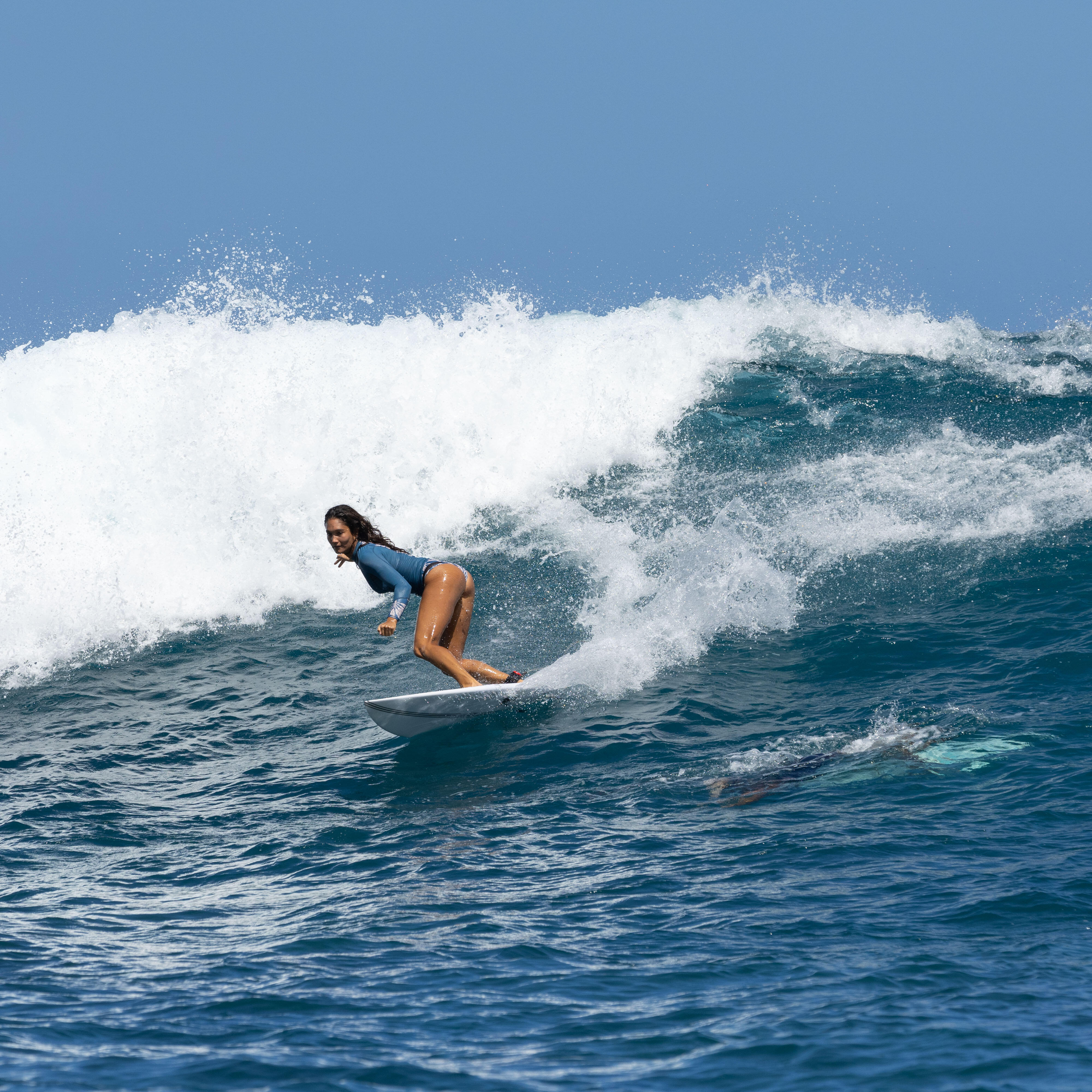 Maillot dermoprotecteur à manches longues femme – 900 - OLAIAN