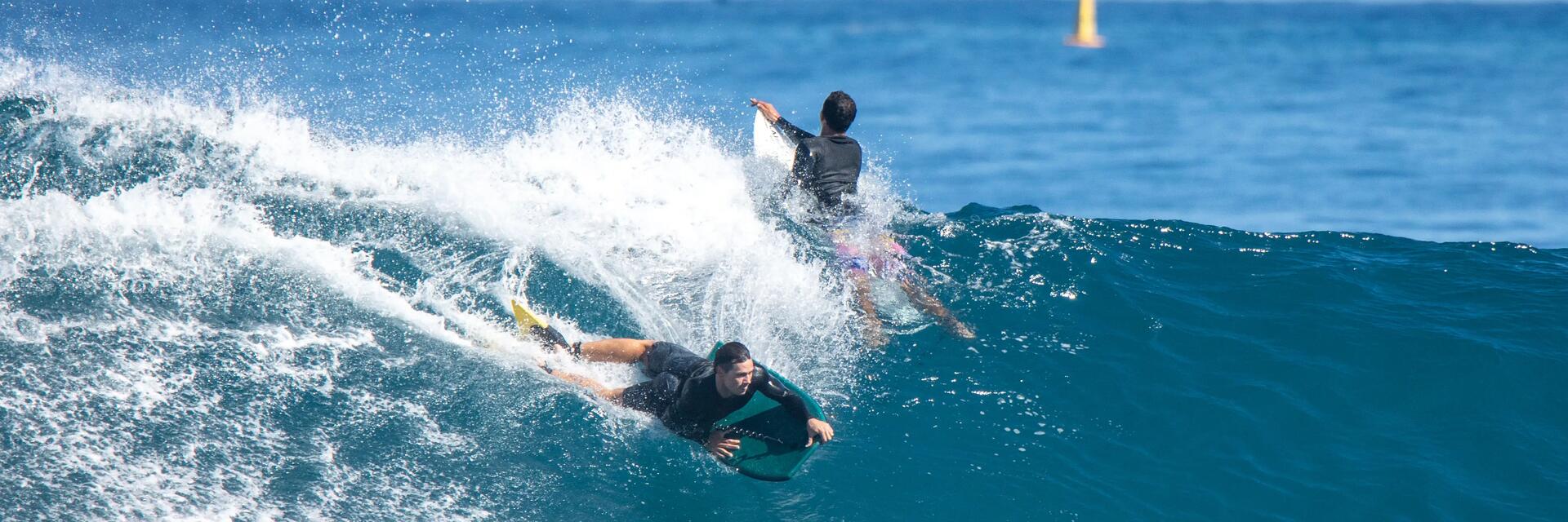 Les règles de priorités en surf et bodyboard