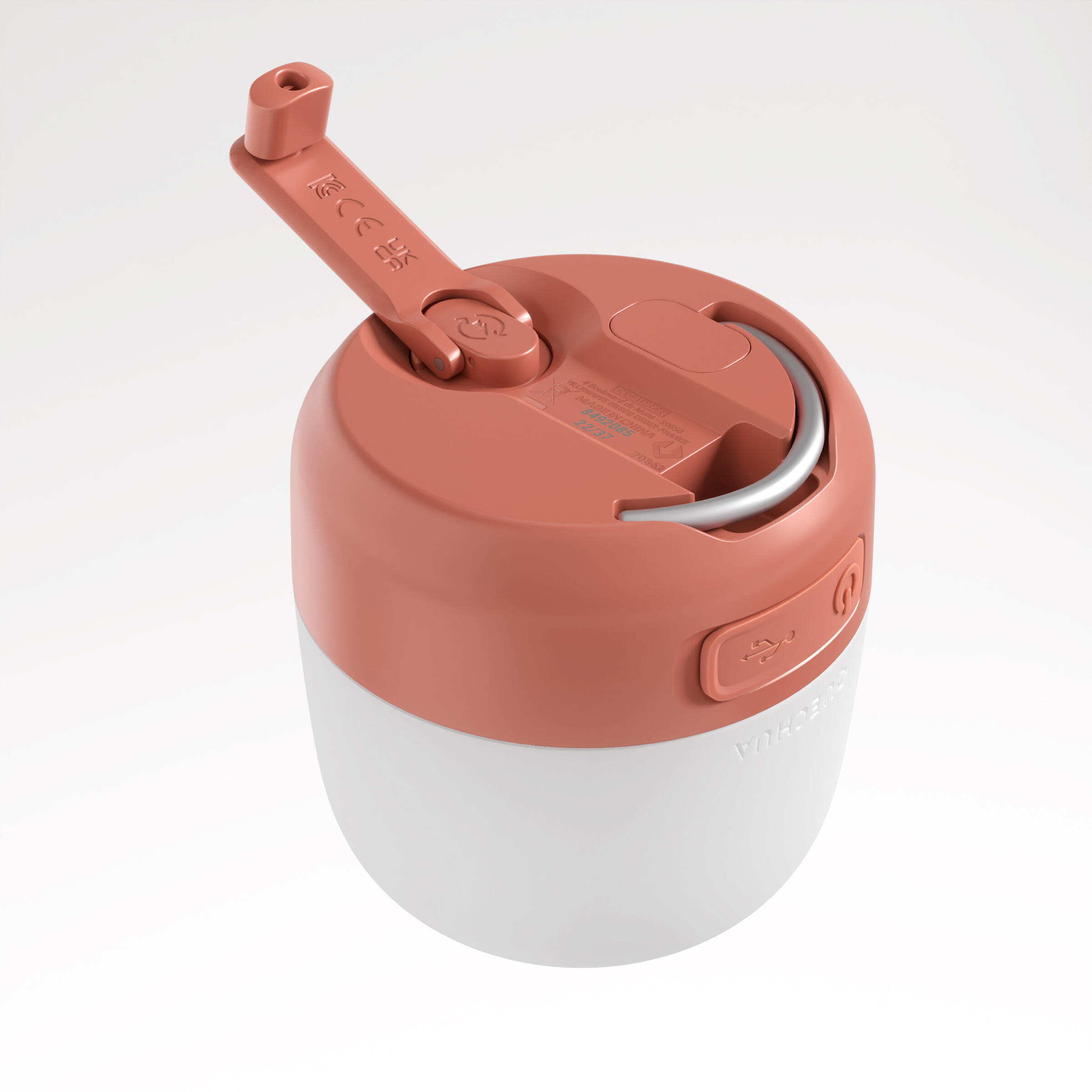 Lámpara de camping recargable USB-C y dinamo 60 lúmenes  Quechua BL 60 3/9