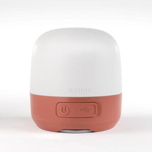 Lámpara de camping recargable USB-C y dinamo 60 lúmenes Quechua BL 60