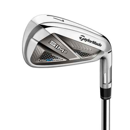 Golfo lazdų rinkinys dešiniarankiams „Taylormade SIM2 Max Iron“, plieniniu kotu