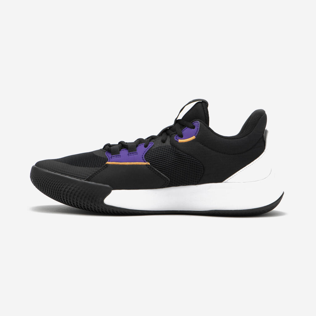 Damen/Herren Basketball Schuhe niedrig - Fast 500 Low schwarz 