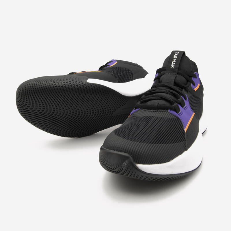 Damen/Herren Basketball Schuhe niedrig - Fast 500 Low schwarz 