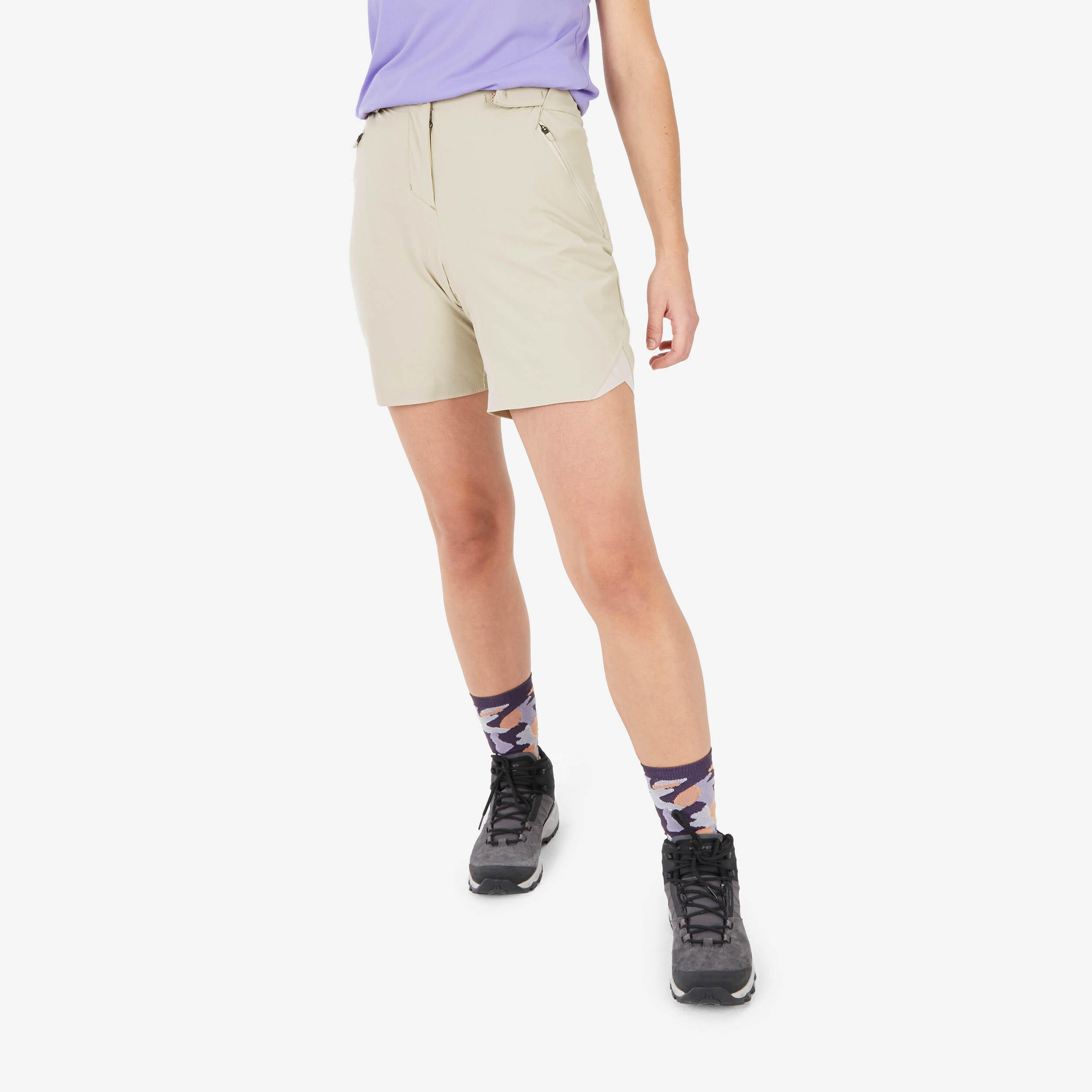 Women's hiking shorts - MH500 1/5