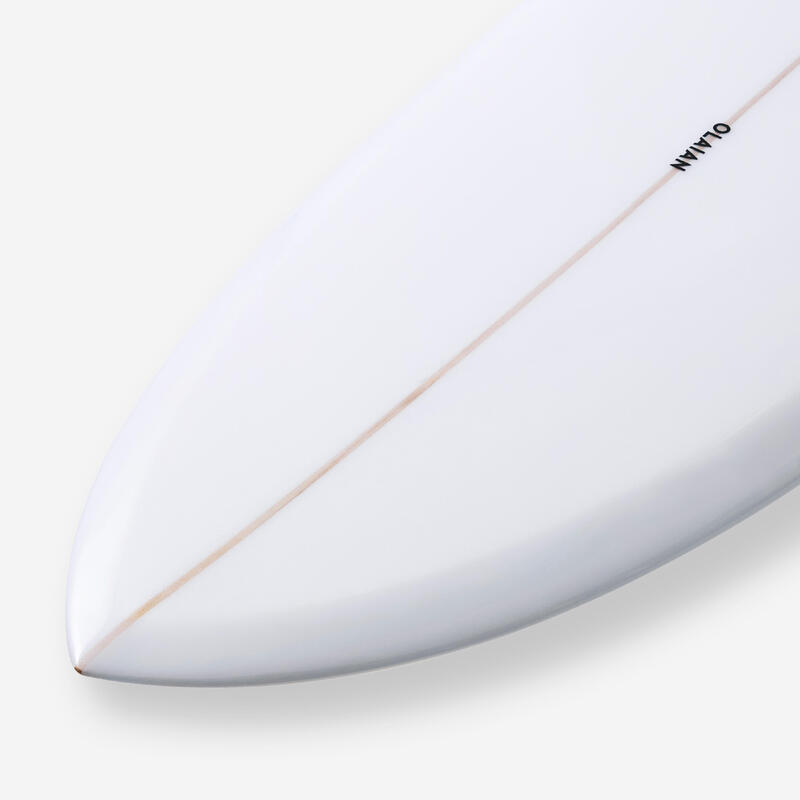 Planche de surf 6'8" - 900 mid-length blanc