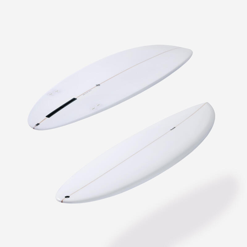 Placă surf 6'8" - 900 mid-length Alb