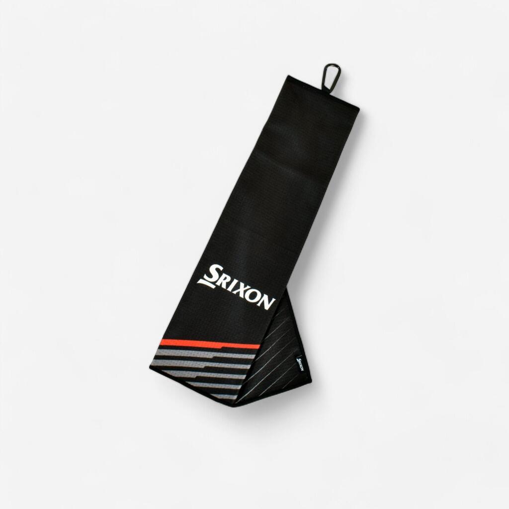 Črna brisača za golf SRIXON 