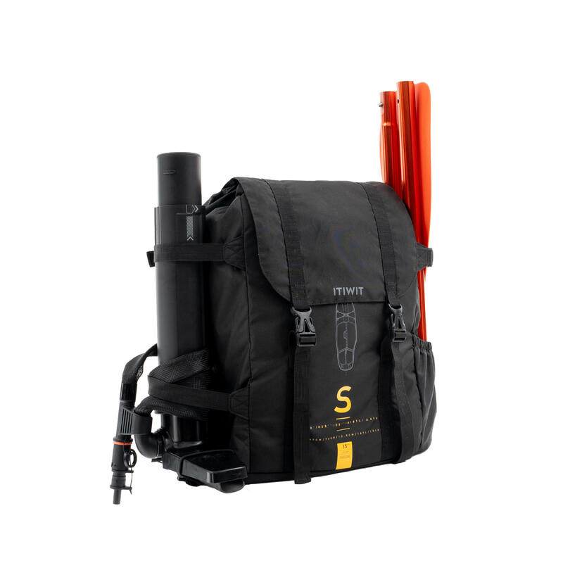 Compacte pomp voor supboards en kajaks dual-action hoge druk 0-20 PSI