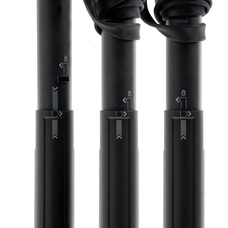 Pumpe kompakt Doppelhub für StandUpPaddle und Kajak Hochdruck 020