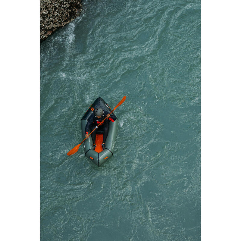 Paddel symmetrisch für Kajak/Packraft zerlegbar 4-teilig verstellbar 205‒215cm