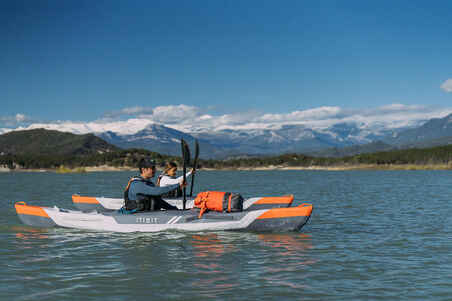 Kayak Hinchable Itiwit Drop Stitch alta presión Strenfit X500 1plaza Piragüismo.