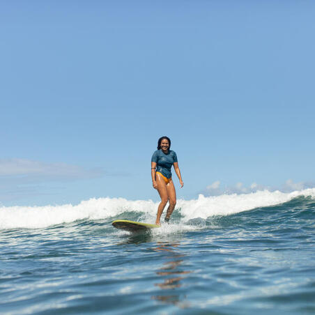 Футболка сонцезахисна жіноча з короткими рукавами синя