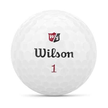 Golf ball x 12 - WILSON Duo soft white