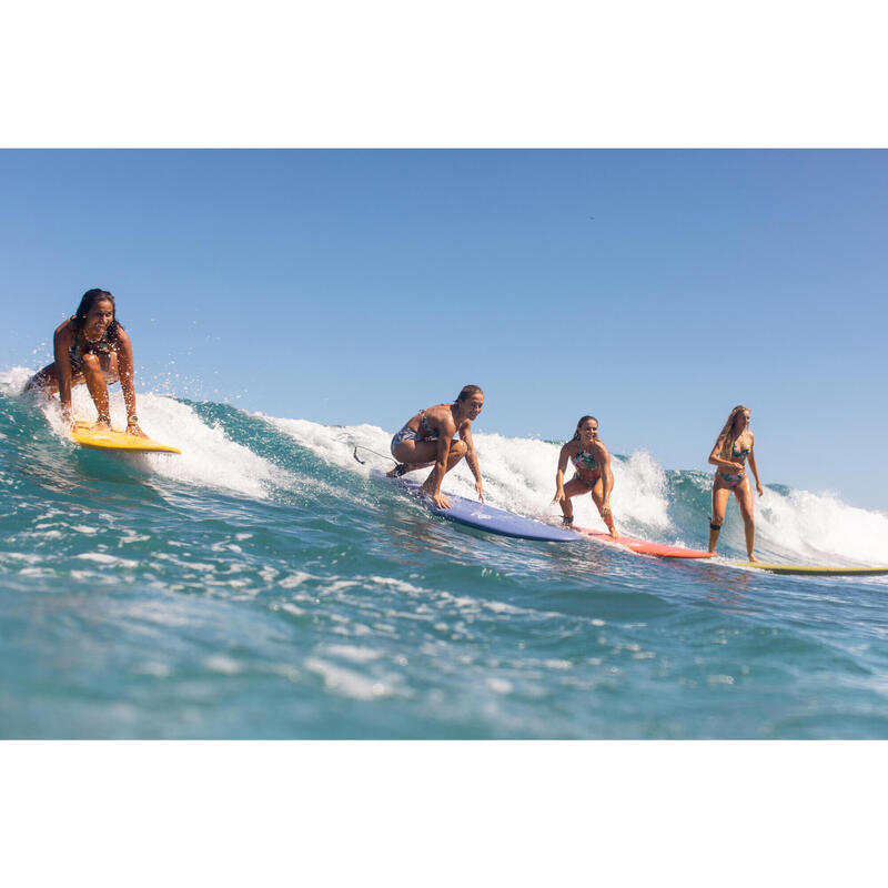Góra kostiumu kąpielowego surfingowego damska Olaian Andrea Tropical