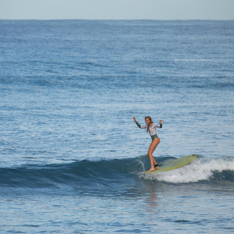 Prancha de surf em espuma 8'6" - 500 caqui