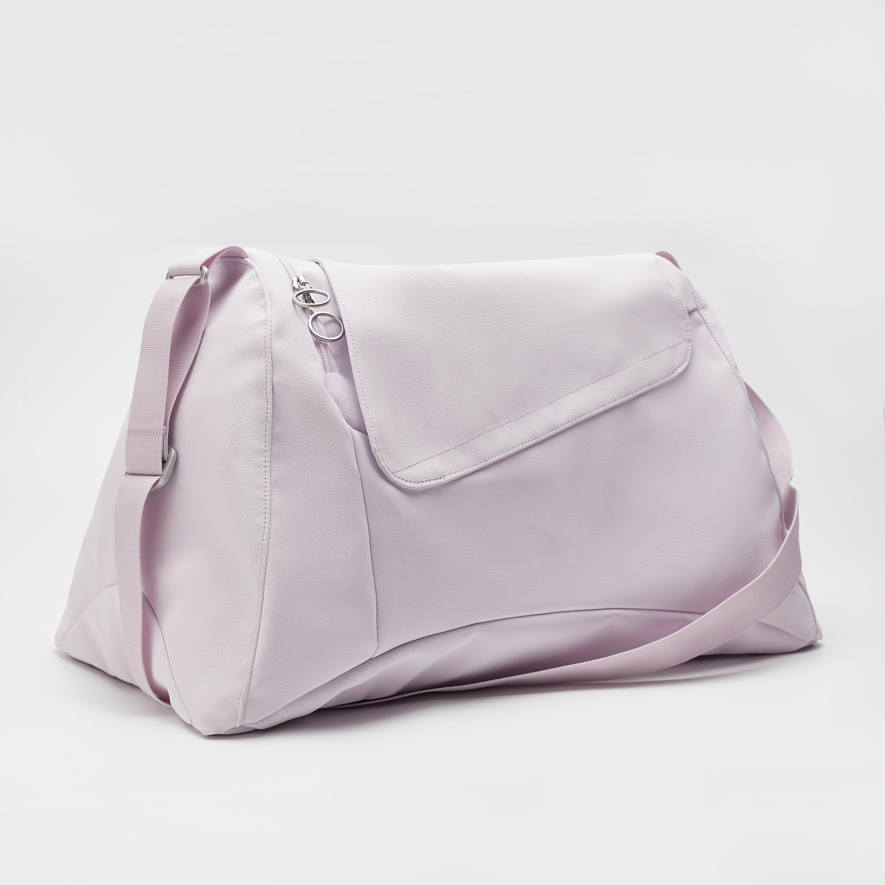 Water Resistant 30 L Gym & Cardio Shoulder Bag- Pale Lilac Purple