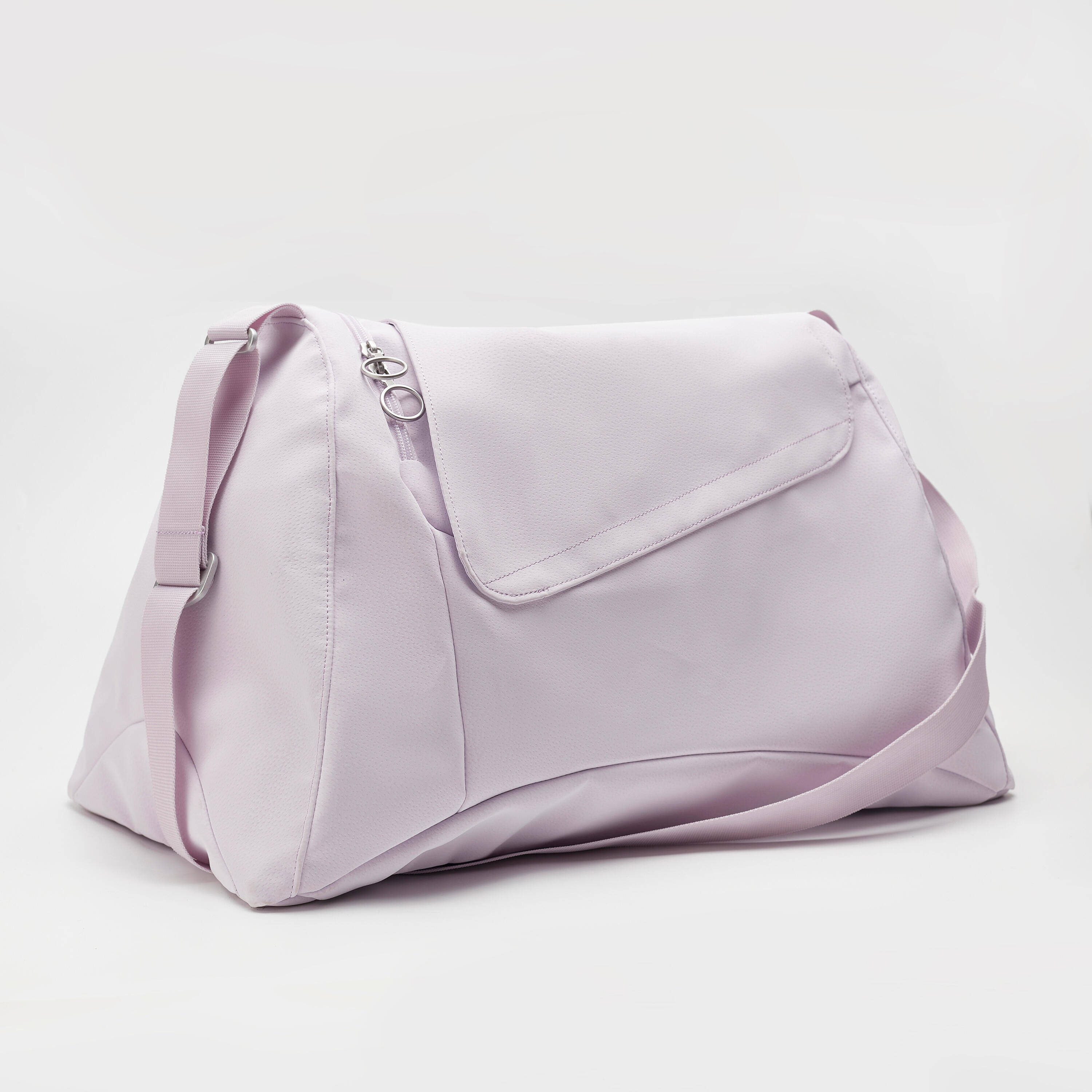Water Resistant 30 L Gym & Cardio Shoulder Bag- Pale Lilac Purple -  3