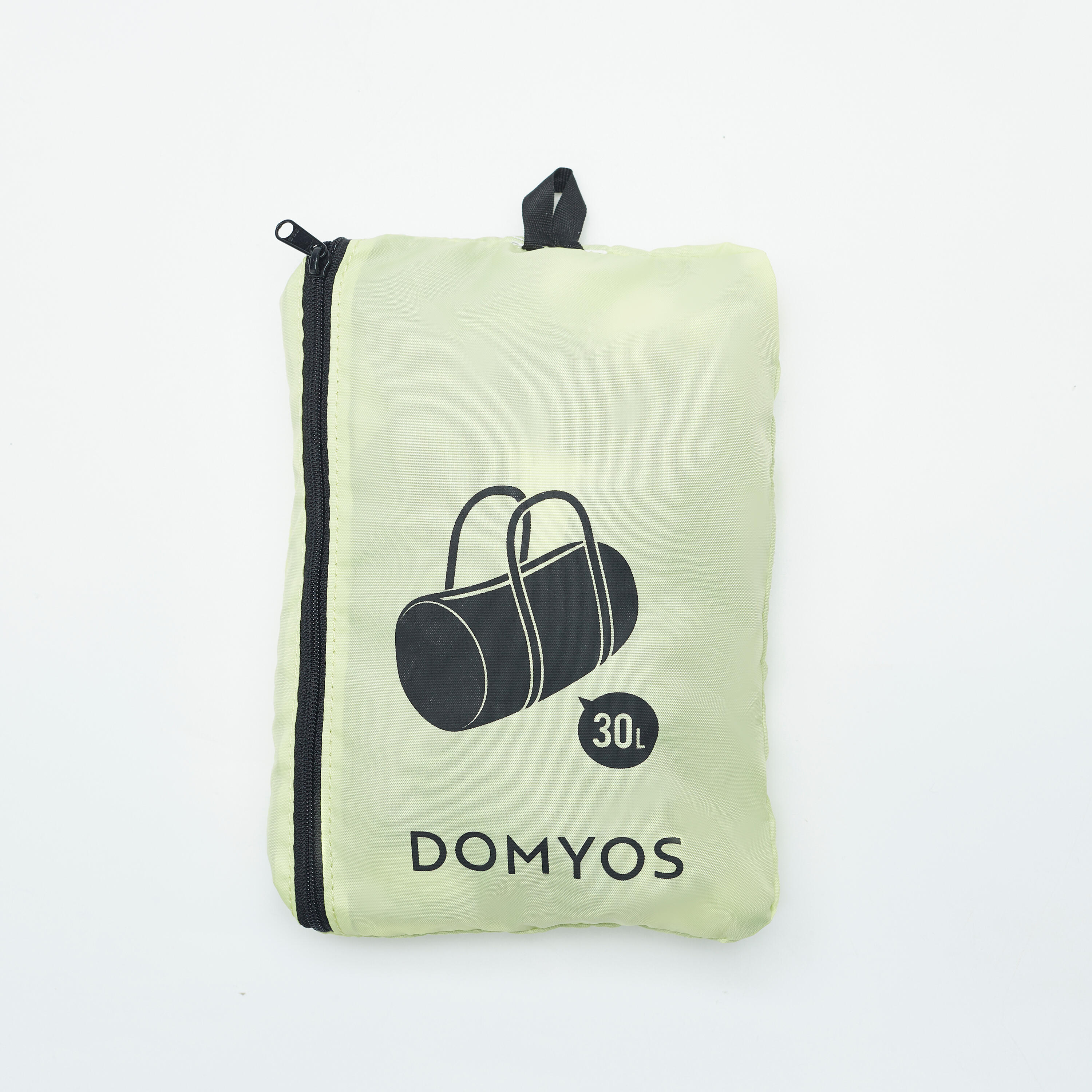 Gym Duffel Bag, Multiple Compartments, Foldable, 30L Capacity  - Pale Yellow