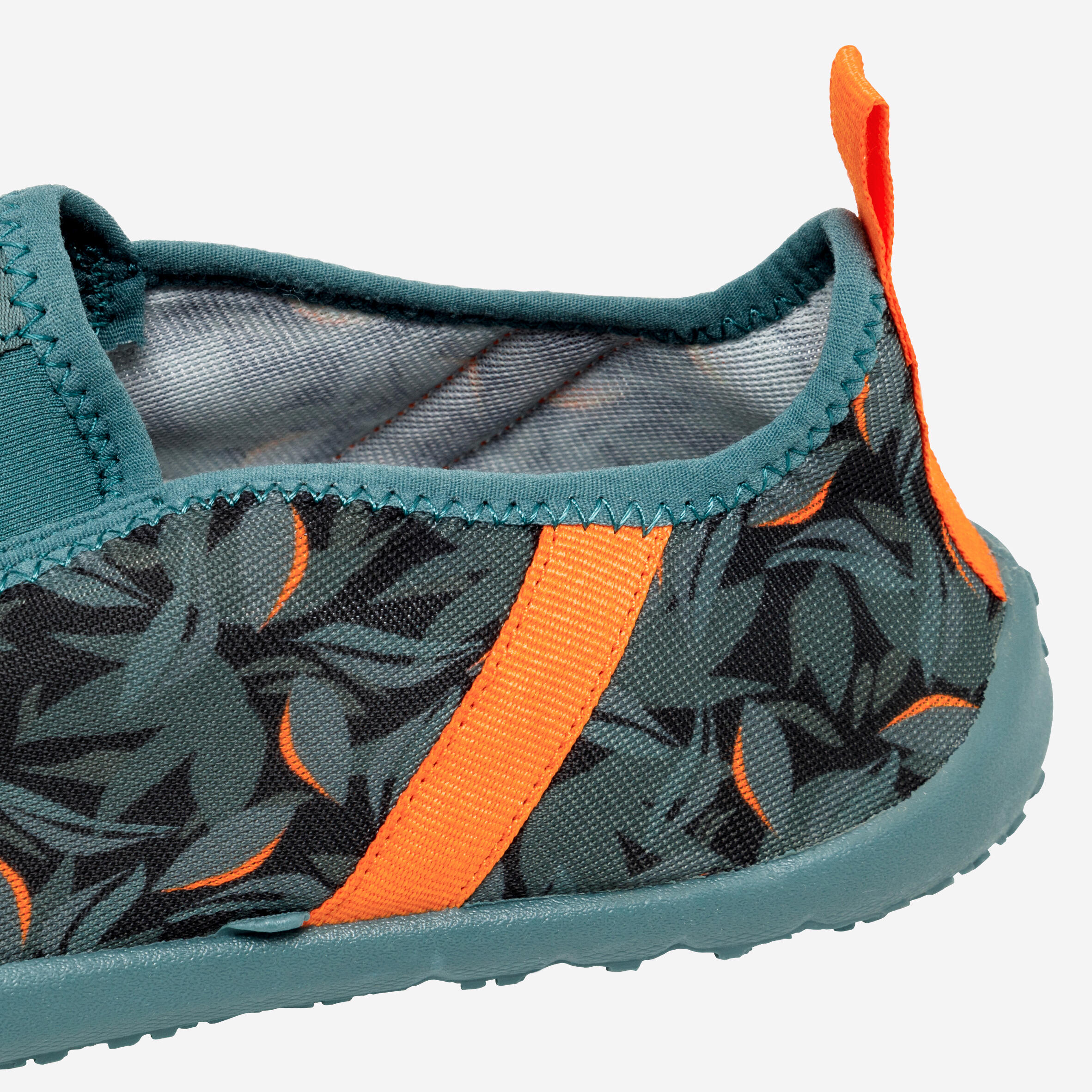 Elastische waterschoenen voor volwassenen, awake leaf oranje - Aquashoes 120 7/9