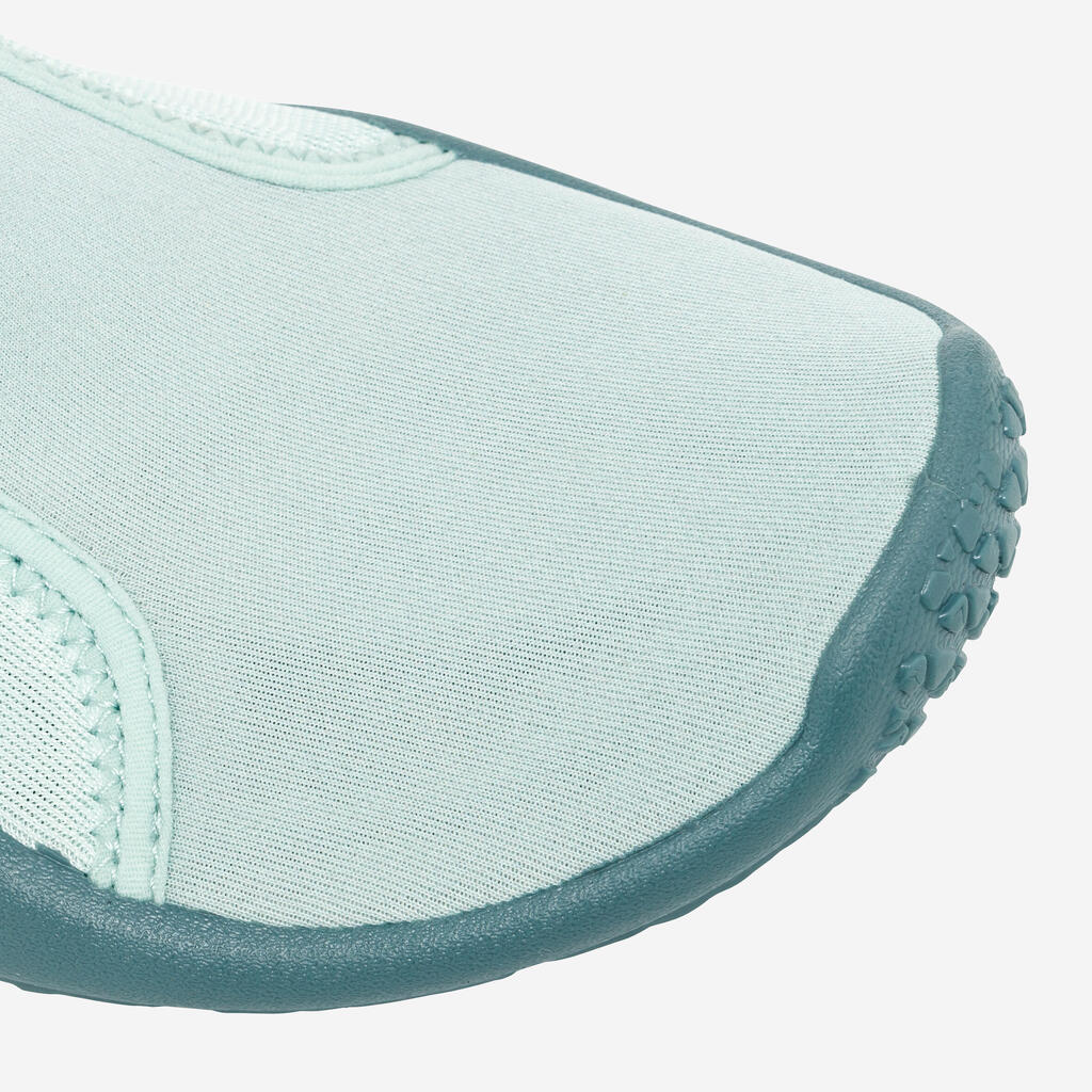 Chaussures aquatiques élastiques Adulte - Aquashoes 120 Eucalyptus