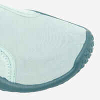 Adult's elasticated water shoes - Aquashoes 120 Eucalyptus