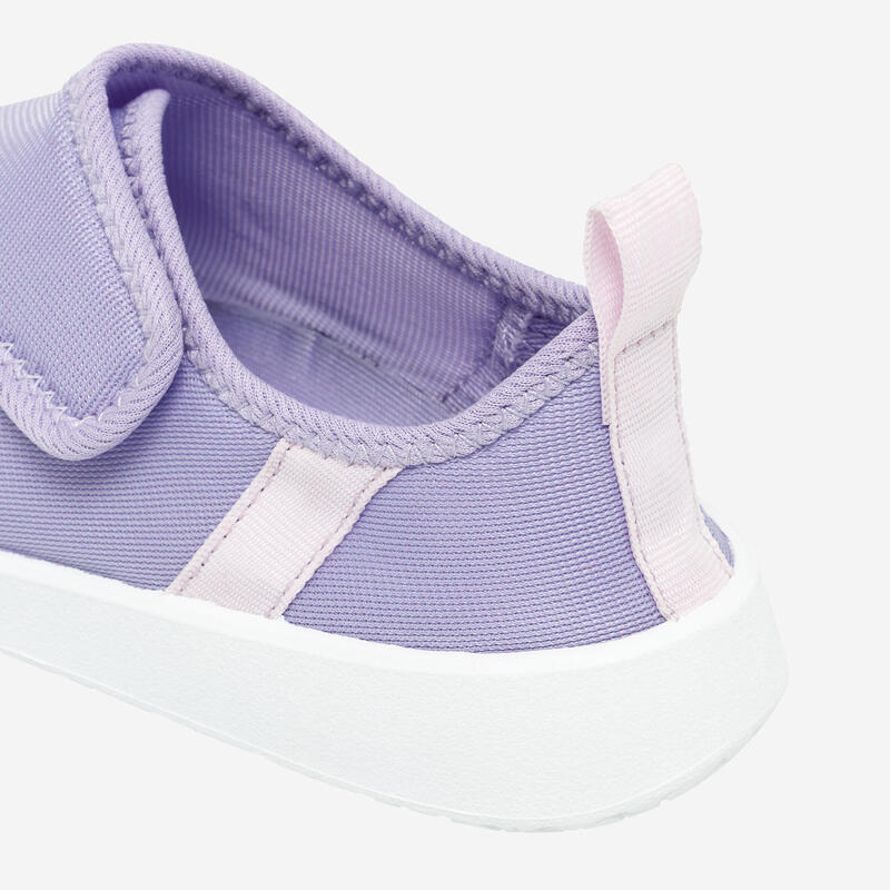 Chaussures aquatiques avec scractch Enfant - Aquashoes 120 - Violet